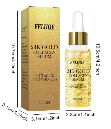 Serum anti-envejecimiento 24k y acido hialuronico (PROMO 2 X1 )