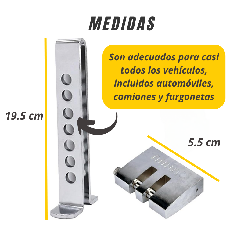 Tranca Pedal de Seguridad